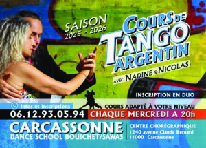 Flyer A6 Bouichet Swas Cours De Tango
