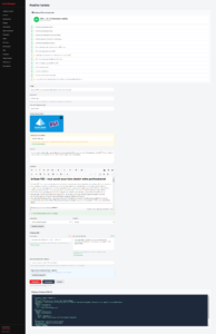 Capture Ecran Creation Article Super Admin